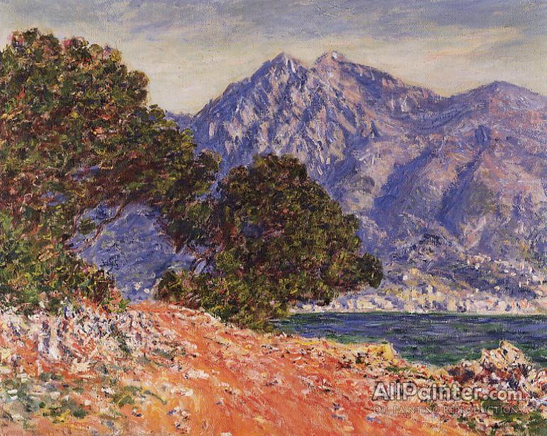 Claude Monet Cap Martin Oil Painting Reproductions for ...