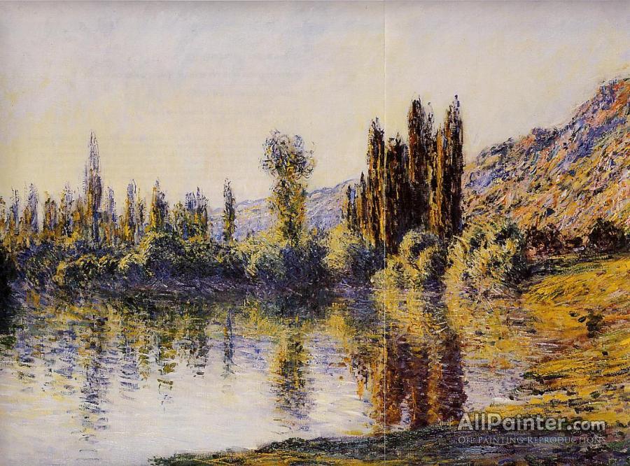Claude Monet The Seine At Vetheuil Oil Painting Reproductions For Sale Allpainter Online Gallery