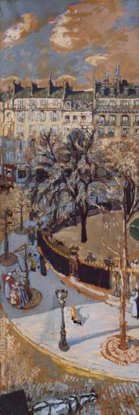 Yvonne Printemps In L'illusionniste oil painting reproduction by  Jean-Edouard Vuillard 