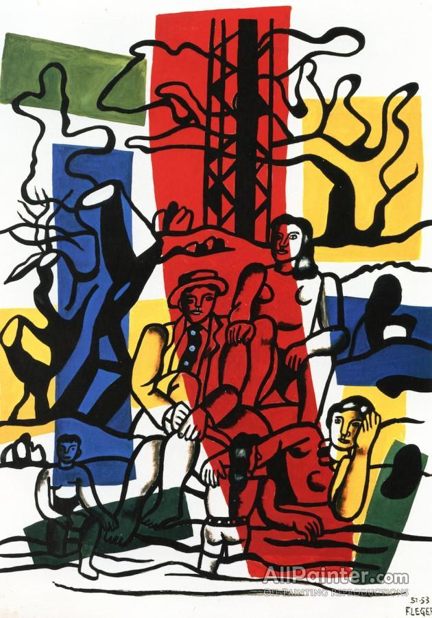 Fernand Léger The Country Outing Oil Painting Reproductions For Sale