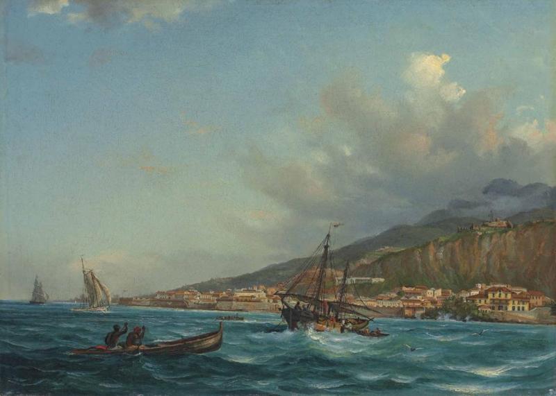 Fritz Sigfried George Melbye Galipan, Caracas, Venezuela, 1854 Oil ...