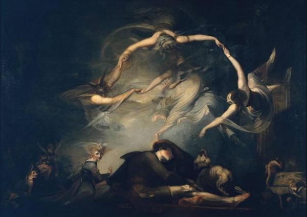 Henry Fuseli The Dream Of The Shepherd Oil Painting Reproductions for sale  | AllPainter Online Gallery