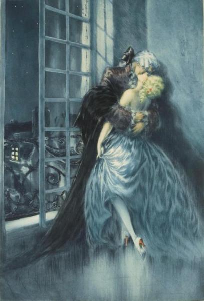 Louis Icart Meditation Oil Painting Reproductions for sale