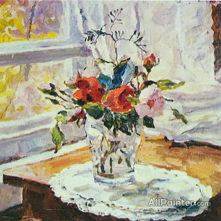 Pyotr Konchalovsky Roses Oil Painting Reproductions for sale ...