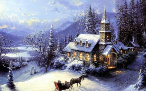 Christmas Paintings for sale | AllPainter Online Gallery