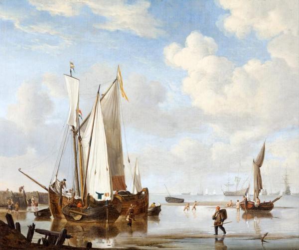 Willem Van De Velde The Younger Oil Paintings Reproductions for sale ...